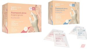 Стерилни латексови ръкавици - хирургически Soft Care