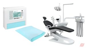 Подглавник за Стоматологичен стол 29 см x 30 см Хартия + PE